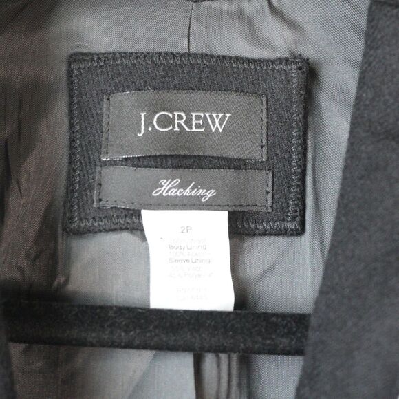 J. Crew Wool Blazer EUC Sz 2P Career Professional Office Business Workwear - Picture 7 of 7